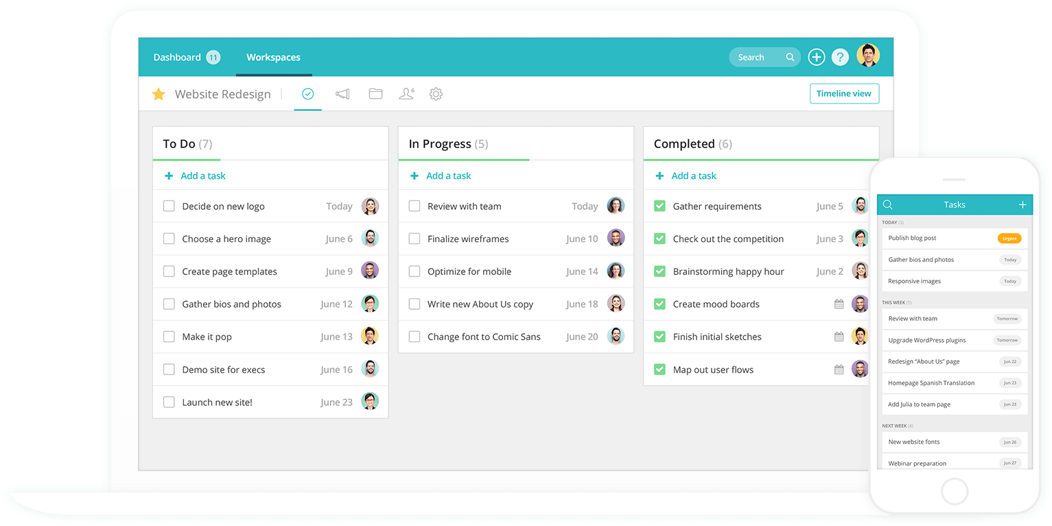  - Project Management Spreadsheet
