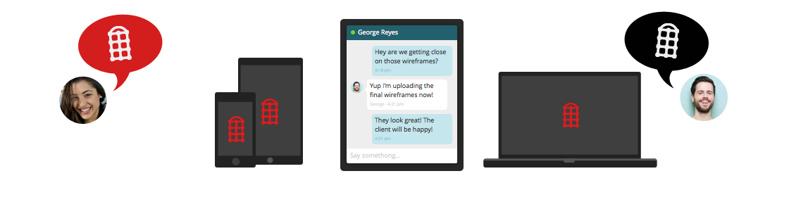 Redbooth der Chat in allen Geräten - Sicherer Chat, Firmenchat & Instant Messaging mit Redbooth