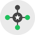 Multiple Head Collaboration Icon - Evernote Integration for Redbooth