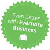 Even better with Redbooth Business - Evernote Integration for Redbooth