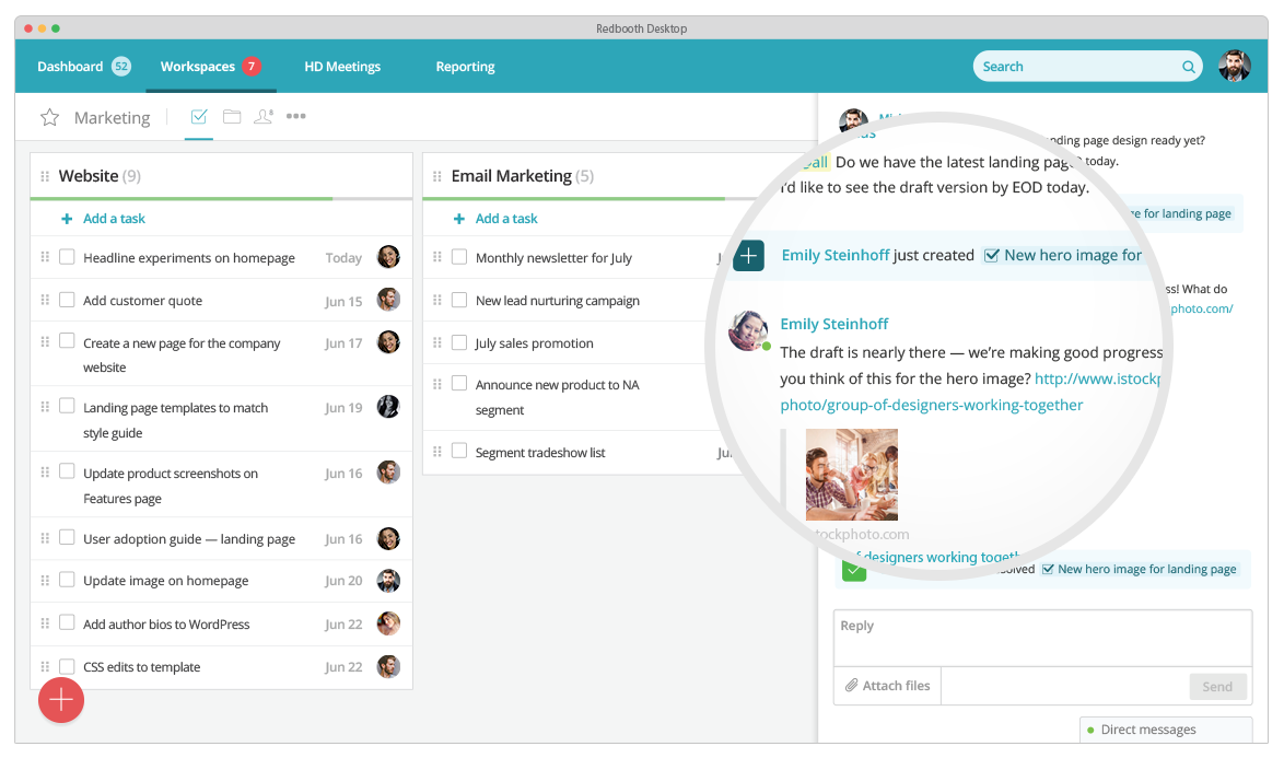 Redbooth Desktop App
