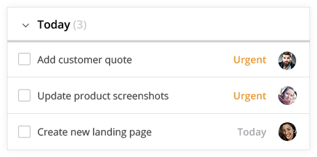 Tâches urgentes  - Puissant logiciel de gestion de tâches - Redbooth