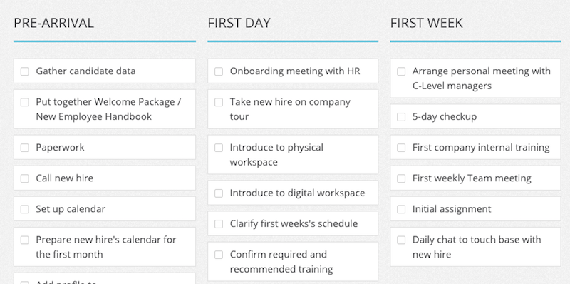 Onboarding Workflow Templates