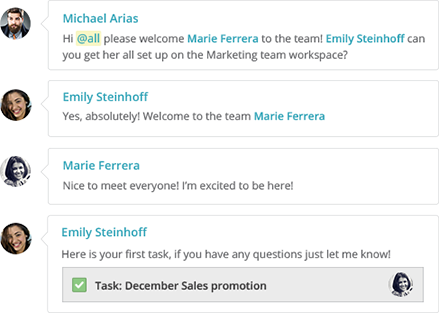 Colaboración en equipo - Redbooth, Software para la Gestión de Proyectos