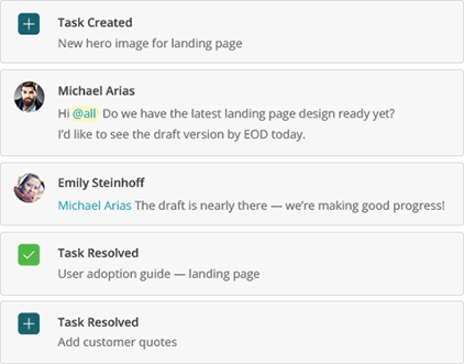 Gruppen-Chat  - Mobile Zusammenarbeit