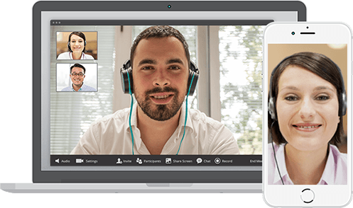 Meetings sind jetzt einfacher denn je  - HD-Videokonferenzen und Online-Meetings