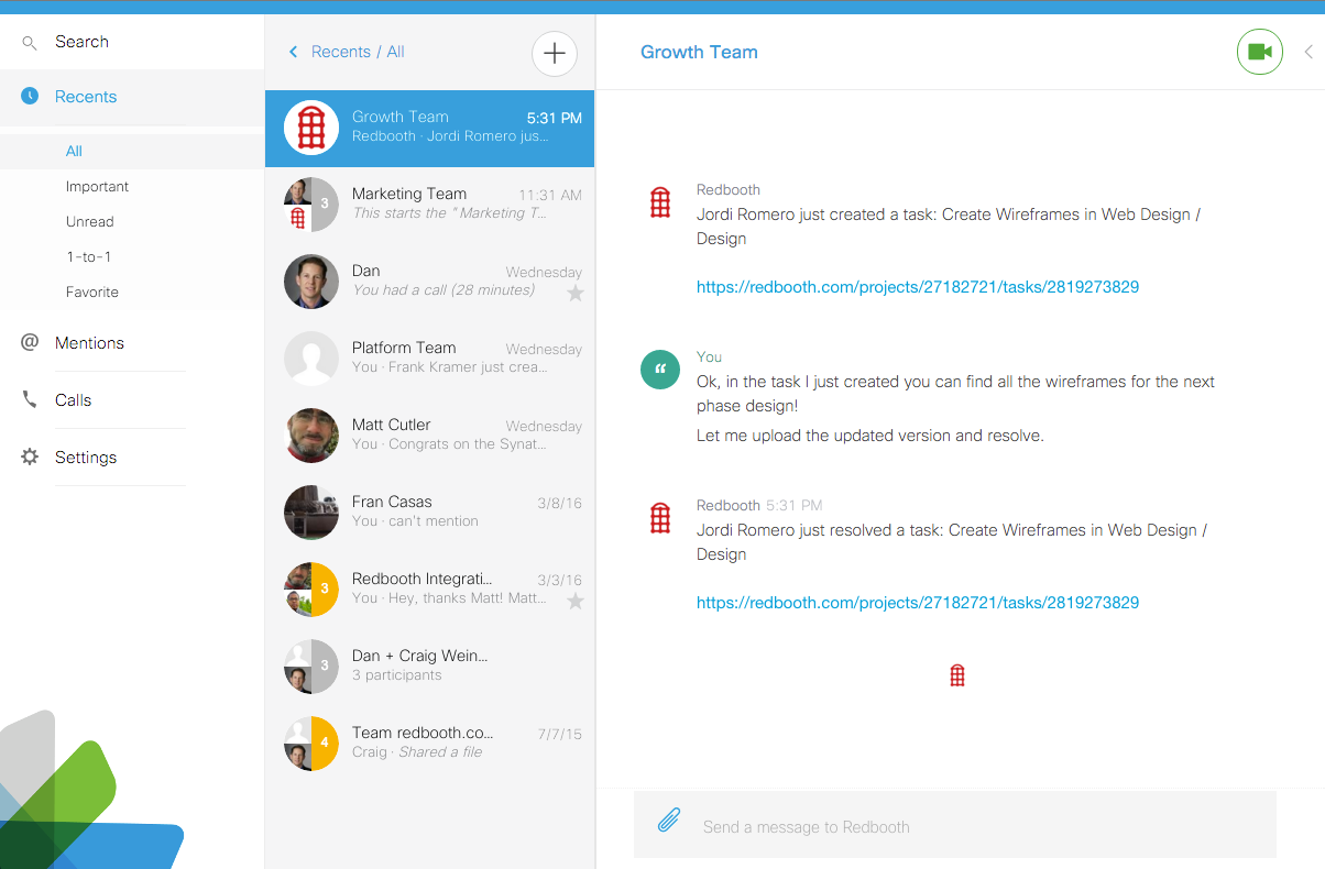Boosting Productivity in Cisco Spark with Redbooth Software
