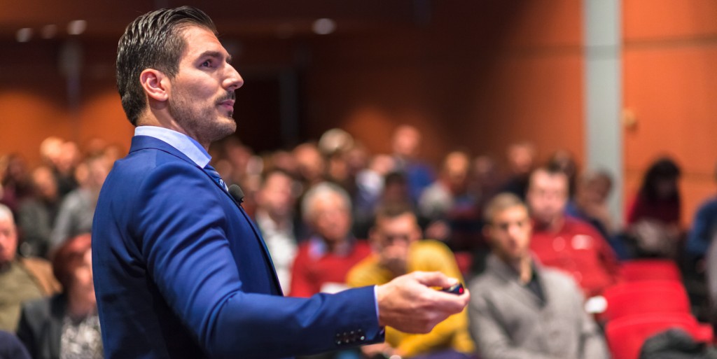 How to Speak at More Industry Events (We Asked an Expert)