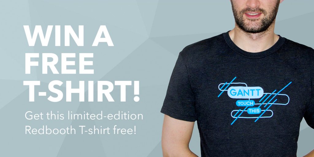 Enter to Win a Free Redbooth T-Shirt