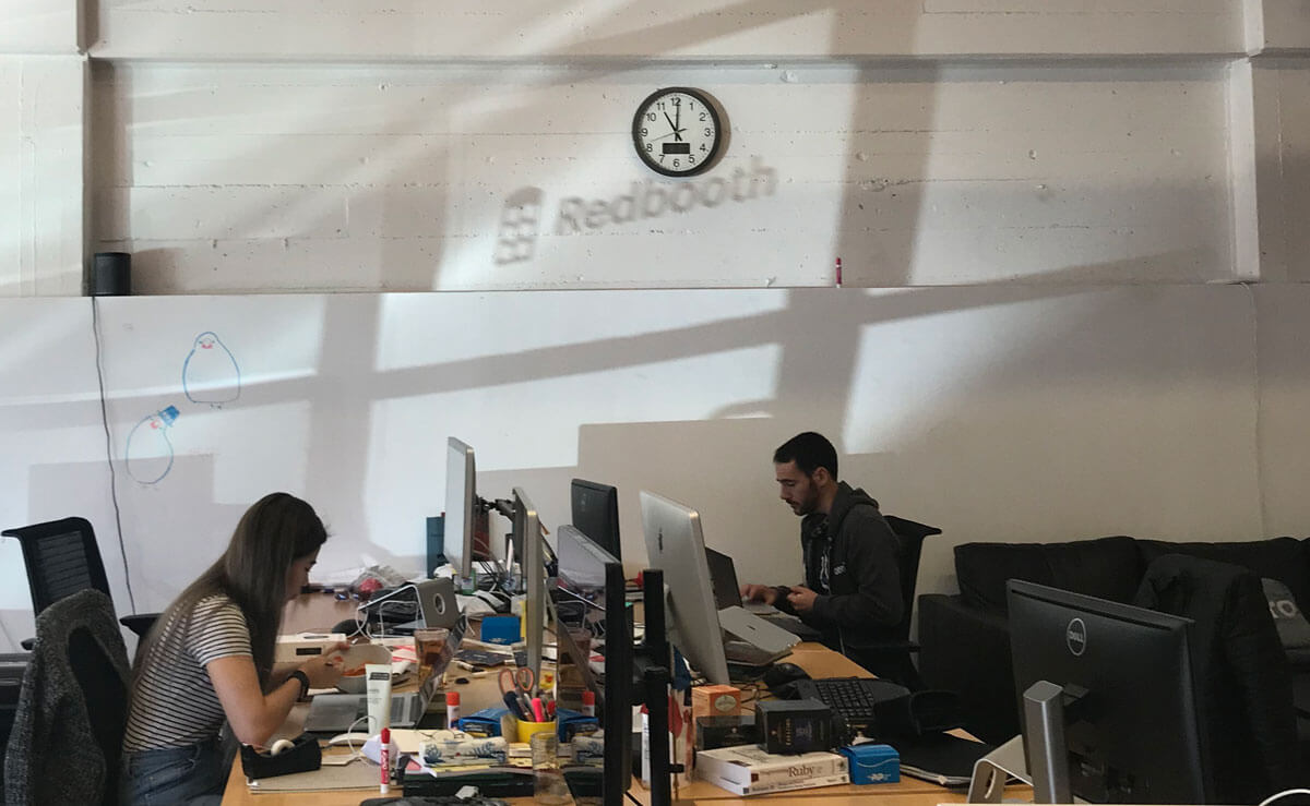 monday morning 11am at Redbooth HQ