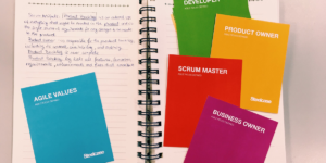 scrum cards for explaining agile project management