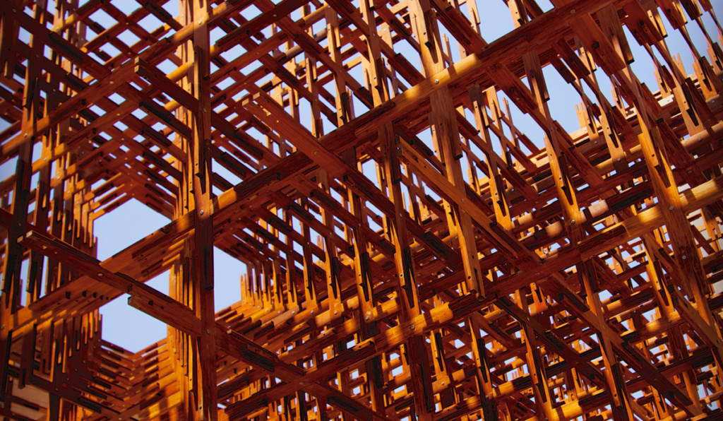 project management framework abstract photo construction